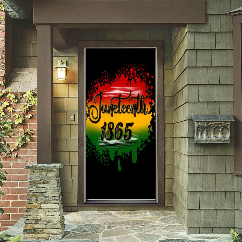 DoorFoto Door Cover Juneteenth 1865