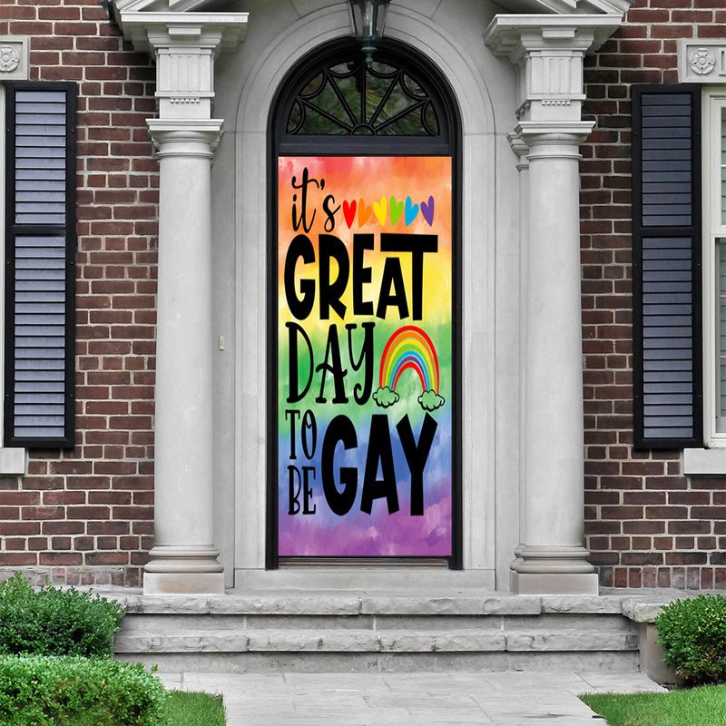 DoorFoto Door Cover It's a Great Day