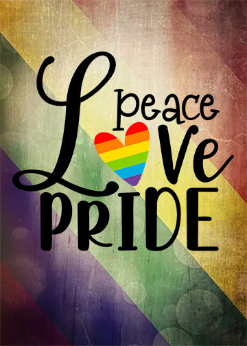 DoorFoto Door Cover Love Peace Pride