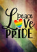 DoorFoto Door Cover Love Peace Pride