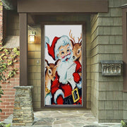 DoorFoto Door Cover 1950 Christmas Decoration