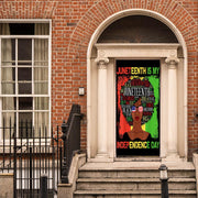 DoorFoto Door Cover Juneteenth Home Decor