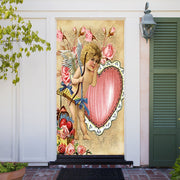 DoorFoto Door Cover Angel Flower