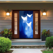 DoorFoto Door Cover Christian Cross