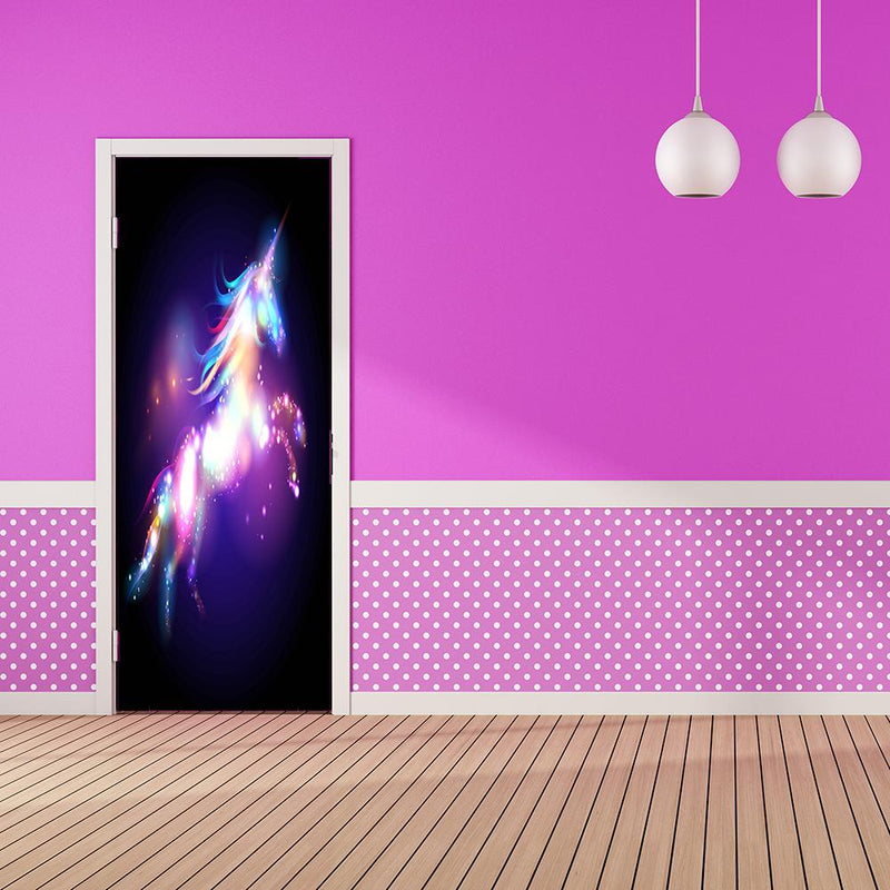 DoorFoto Door Cover Unicorn Door Cover