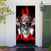 DoorFoto Door Cover Pirate Party Decor
