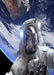 DoorFoto Door Cover Astronaut in Space