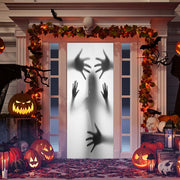DoorFoto Door Cover Silhouette Halloween
