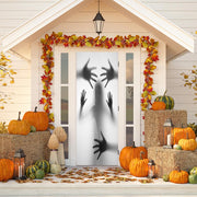DoorFoto Door Cover Silhouette Halloween