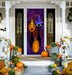 DoorFoto Door Cover Halloween Kitty