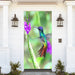 DoorFoto Door Cover Hummingbird Art