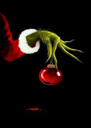 DoorFoto Door Cover Grinch Decor