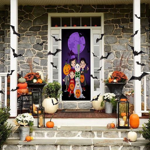 DoorFoto Door Cover Halloween Kids