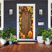 DoorFoto Door Cover Customizable - Harvest Thanksgiving