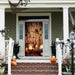 DoorFoto Door Cover Web with Pumpkins