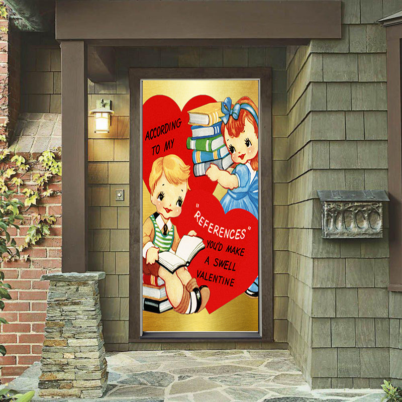 DoorFoto Door Cover Swell Valentine