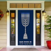 DoorFoto Door Cover Hanukkah Door Decorations