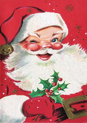 DoorFoto Door Cover Jolly Old St. Nick