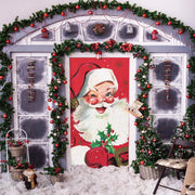 DoorFoto Door Cover Jolly Old St. Nick