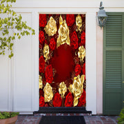 DoorFoto Door Cover Roses Everywhere