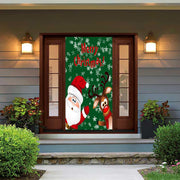 DoorFoto Door Cover Santa Claus Door Cover