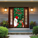DoorFoto Door Cover Santa Claus Door Cover