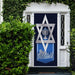 DoorFoto Door Cover Happy Hanukkah David's Star