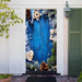 DoorFoto Door Cover Customizable - Blue Wood