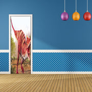 DoorFoto Door Cover Dinosaur Door Decor