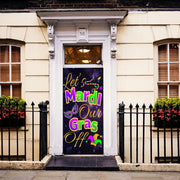 DoorFoto Door Cover Mardi Gras Party