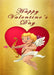 DoorFoto Door Cover Cupid With Heart