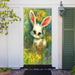 DoorFoto Door Cover Bunny Garden