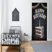DoorFoto Door Cover Happy Birthday Decor