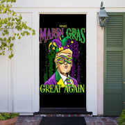 DoorFoto Door Cover Mardi Gras Great Again