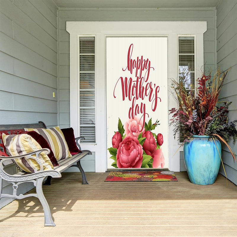 DoorFoto Door Cover Mother's Day Roses