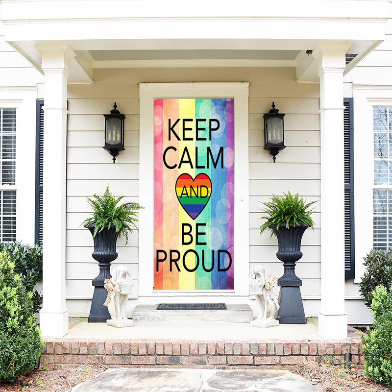 DoorFoto Door Cover Keep Calm