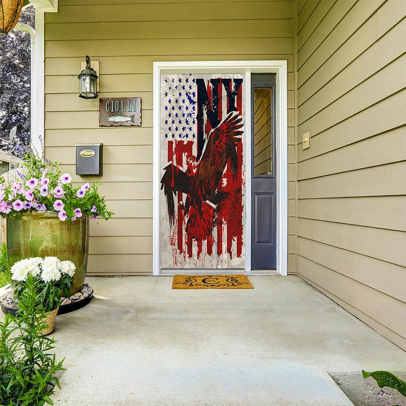 DoorFoto Door Cover American Eagle NY Door Cover