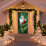 DoorFoto Door Cover Christmas Sleigh