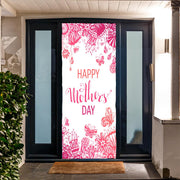 DoorFoto Door Cover Mother's Day Butterflies