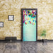 DoorFoto Door Cover Customizable - Happy Birthday on Distressed Wood