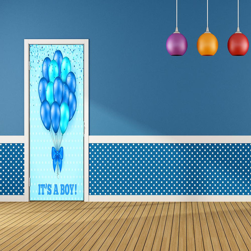DoorFoto Door Cover It's A Boy Balloon