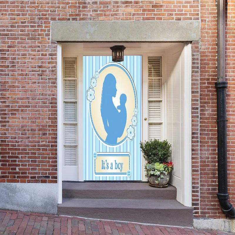 DoorFoto Door Cover Mother and Child