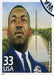 DoorFoto Door Cover Martin Luther King Stamp