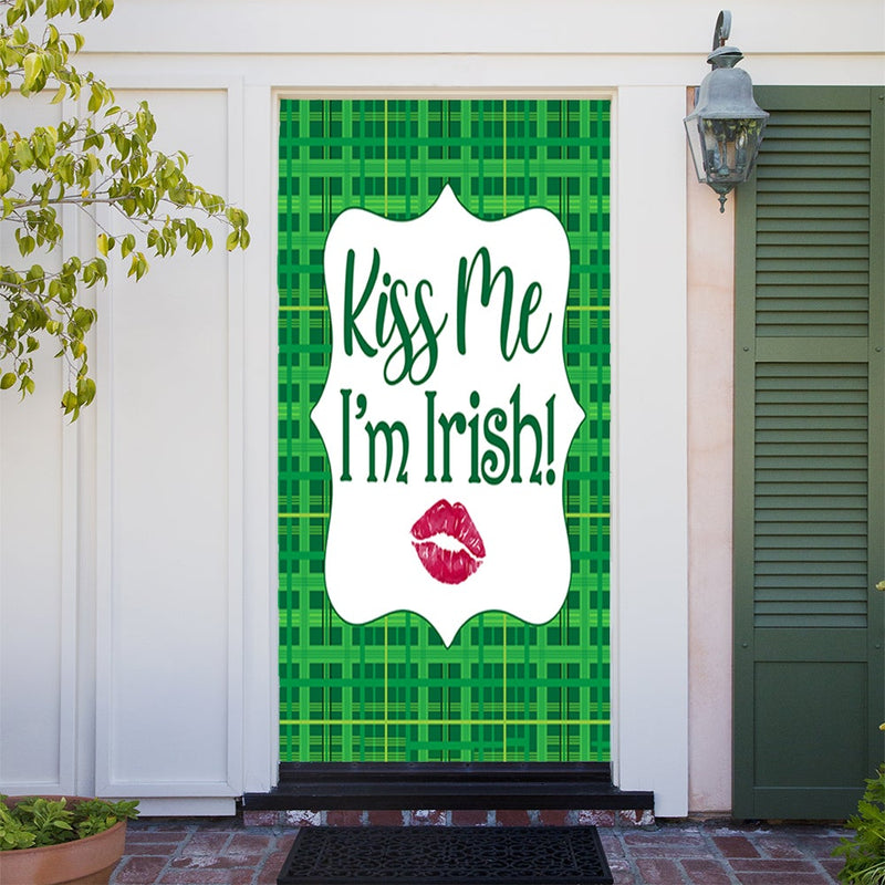 DoorFoto Door Cover Kiss Me Lips