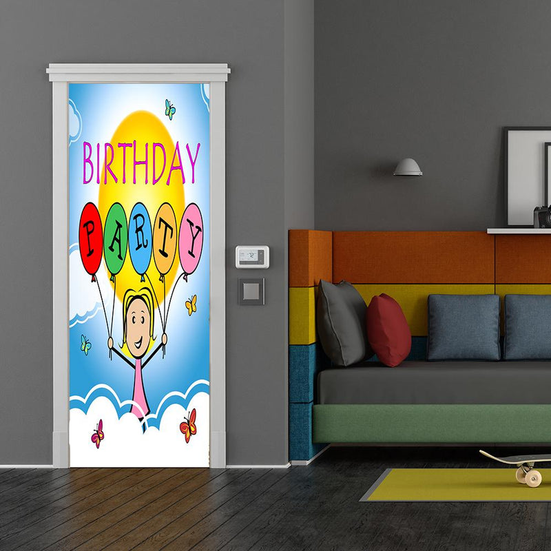 DoorFoto Door Cover Happy Birthday Happiness And Fun