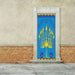 DoorFoto Door Cover Hanukkah Menorah