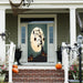 DoorFoto Door Cover Scary Pumpkin Tree