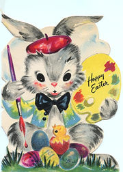 DoorFoto Door Cover Bunny Painting