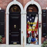 DoorFoto Door Cover First Responder Decorations