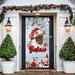 DoorFoto Door Cover Believe in Santa